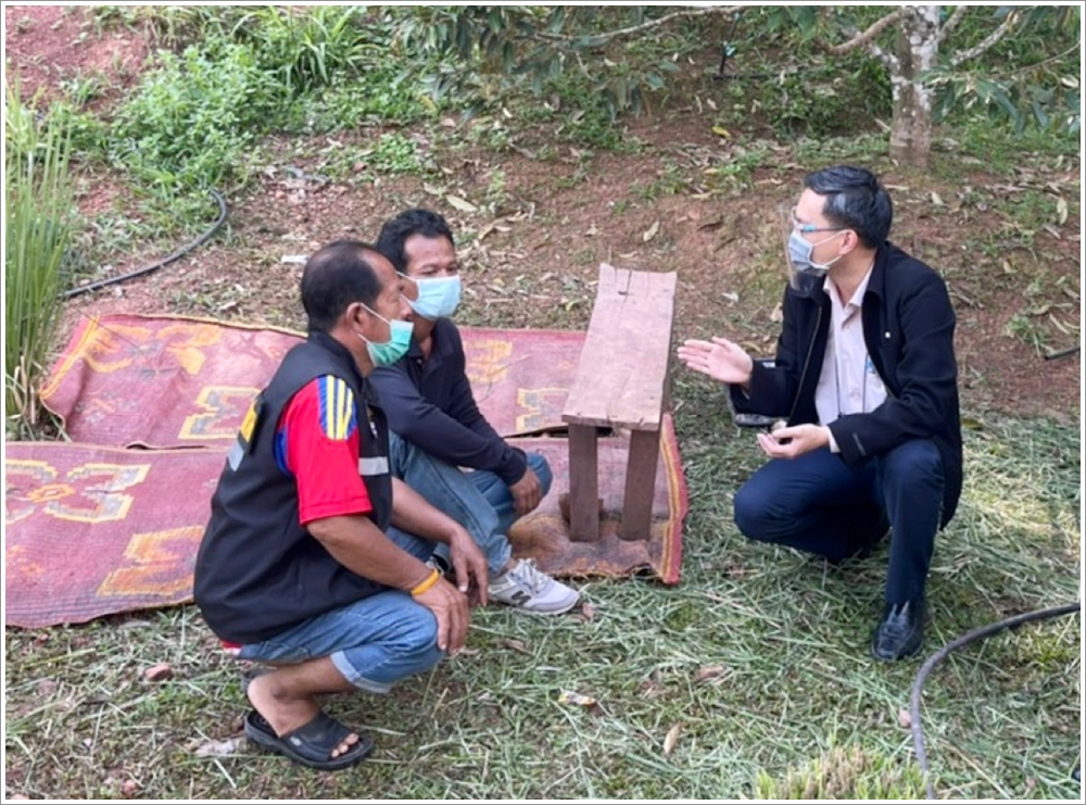 ﻿กรมบังคับคดีลงพื้นที่ให้ความช่วยเหลือและไกล่เกลี่ยข้อพิพาทชั้นบังคับคดีสำเร็จ  กรณีครอบครัวถูกยึดบ้านและที่ทำกินขายทอดตลาด 